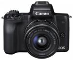 Canon EOS M50 + EF-M 15-45mm IS STM (2680C012AA/70AA/2681C012AA) Digitális fényképezőgép