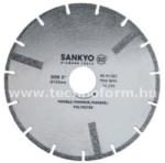 Sankyo DDE-52 125x22, 2 mm-es szegmentált gyémánttárcsa márvány, poliészter vágására (DDE-52)