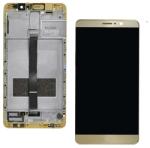 Huawei NBA001LCD2023 Huawei Mate 9 arany OEM LCD kijelző érintővel kerettel, előlap (NBA001LCD2023)