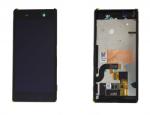  NBA001LCD2325 Sony Xperia M5 fekete OEM LCD kijelző érintővel kerettel, előlap (NBA001LCD2325)