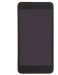  NBA001LCD2224 Nokia Lumia 630 fekete OEM LCD kijelző érintővel kerettel, előlap (NBA001LCD2224)