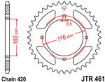 JT Sprockets JTR461.54 hátsó lánckerék acél JT Sprockets