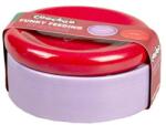 COOCKOO FUNKY FEEDING Kerámia macskatál 2az1-ben 50ml/280ml 13, 5x13, 5x6cm piros és lila