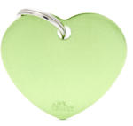  My family medalion - Inimă verde S