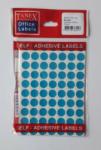 Tanex Etichete autoadezive color, D13 mm, 700 buc/set, Tanex - albastru (TX-OFC-129-BL) - viamond