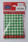 Tanex Etichete autoadezive color, D13 mm, 700 buc/set, Tanex - verde (TX-OFC-129-GR) - viamond