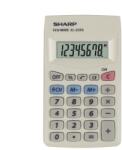Sharp Zsebszámológép, 8 számjegy, SHARP "EL-233S" EL233S (SH-EL233S)