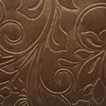  Velvet 19 csokibarna mintás plüss bútorszövet