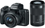 Canon EOS M50 + EF-M 15-45mm + 55-200mm (2680C022AA/2680C072AA/4728C015AA) Digitális fényképezőgép