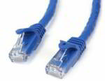 StarTech - UTP Cat6 snagless patch kábel 10m - N6PATC10MBL (N6PATC10MBL)