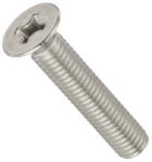  Süllyesztett fejű kereszthornyos csavar M5x10 A2 rozsdamentes (KOE-9655101)