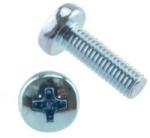  D-fejű csavar M6x16mm DIN 7985 horganyzott (KOE-7985616)