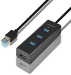 AXAGON 4xUSB 3.0 1,2m (HUE-S2BL)