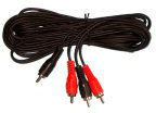 Cabletech Cablu 2xrca tata- 2xrca tata 10m (KPO2610-10)
