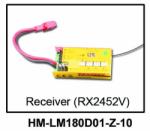WALKERA (HM-LM180D01-Z-10) Receiver (RX-2452V)