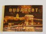 Budapest Budai Vár és Lánchíd hütőmágnes, arany színű II