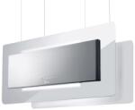 Baraldi Hota design suspendata Baraldi Trisia Appesa 01TRSAP090STW90, 90 cm, 900 m3/h, sticla alba/inox (01TRSAP090STW90) Hota