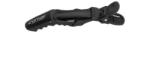  Hajcsipesz krokodil csat 6db fekete fodrászkellék - hairclip-2324550033