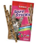  Sanal Recompense pentru pisici, Sanal Sticks Somon si Pastrav, 15 g