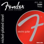 Fender Super 250H Nickel Plated Steel, 012-052 - hangszeraruhaz