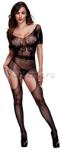 BACI - CROTCHLESS SUSPENDER BODYSTOCKING - Marime Universala