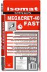 Isomat MEGACRET-40 FAST, MORTAR Grey 25 kg