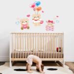 BeKid Stickere perete copii Teddy Bear - 50 x 59 cm