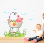 BeKid Stickere perete copii Baita - 62 X 65 cm