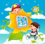 BeKid Tablou canvas Arcade games - 20 x 20 cm