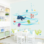 BeKid Stickere perete copii Ocean - 150 x 157 cm