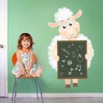 BeKid Sticker decorativ Oita cu Tabla de Scris - 120 x 69 cm