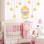 BeKid Stickere perete copii Ingeras - 115 x 100 cm