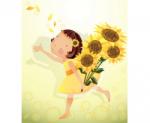 BeKid Tablou canvas Ana - 40 x 40 cm