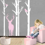 BeKid Stickere perete copii Forest Trees - 130x160 cm
