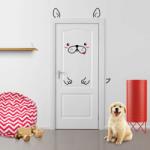 BeKid Sticker decorativ usa Catelul vesel - 96 x 33 cm