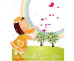 BeKid Tablou canvas Raluca - 40 x 40 cm