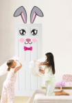 BeKid Sticker decorativ Iepuras pentru fetite - 80 x 103 cm