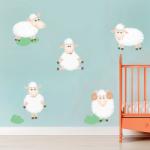 BeKid Sticker decorativ Oitele Zburdalnice - 120 x 30 cm