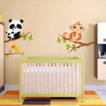 BeKid Stickere perete copii Crengute - 100 x 66 cm
