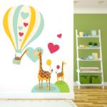 BeKid Sticker decorativ Girafe indragostite - 150 x 173 cm