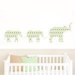 BeKid Stickere perete copii Elefanti in Savana - 120 x 36 cm