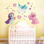 BeKid Stickere perete copii Caluti zburatori - 90 x 54 cm