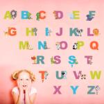 BeKid Stickere perete copii Alfabet - 60 x 100 cm