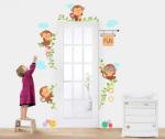 BeKid Sticker decorativ usa Maimutele Poznase - 96 x 114 cm