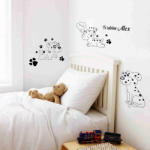 BeKid Stickere perete copii Catelusi - 90 x 80 cm
