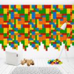 BeKid Sticker decorativ Lego Wall - 288 x 208 cm