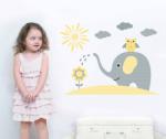 BeKid Sticker decorativ Prieteni grijulii - 80 x 59 cm
