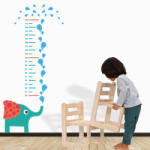 BeKid Stickere perete copii Elefant - 80 x 168 cm
