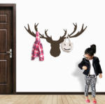BeKid Stickere perete copii Cuier Cerb - 146 x 80 cm