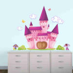 BeKid Stickere perete copii Castel - 107 x 100 cm
